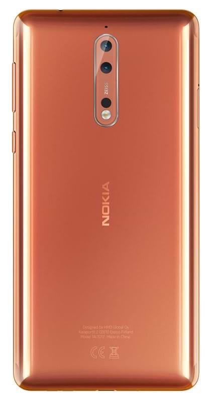 Фото - Смартфон Nokia 8 Dual Sim Copper White