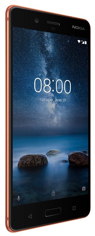 Фото - Смартфон Nokia 8 Dual Sim Copper White
