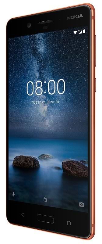 Фото - Смартфон Nokia 8 Dual Sim Copper White