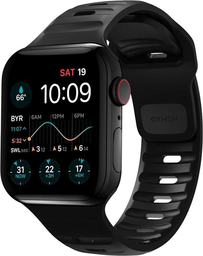 Ремінець для смарт-годинника Nomad Sport Band Black 41mm/42mm (NM1A310000)