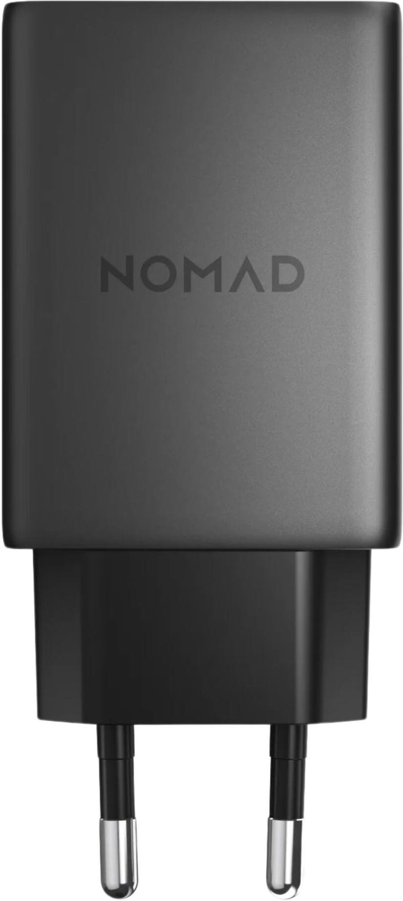 Сетевое зарядное устройство Nomad USB-C GaN 40W Slim EU Power Adapter Carbide (NM014773858)