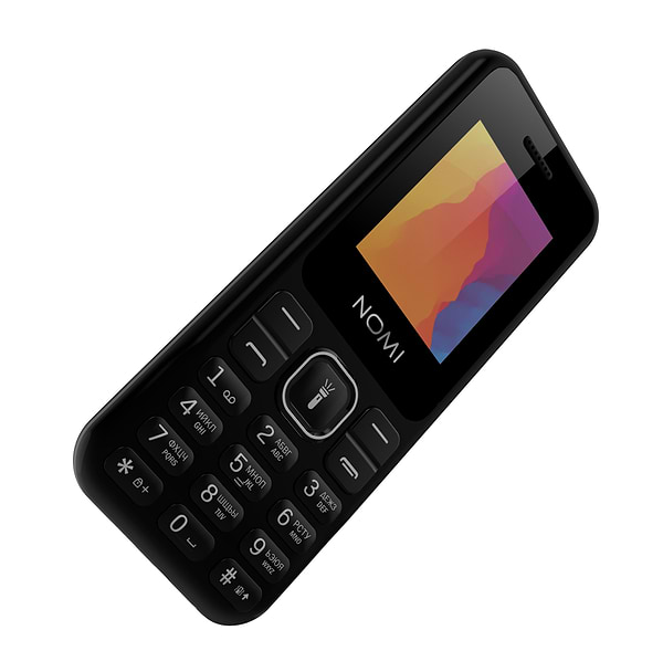 Фото - Мобільний телефон Nomi i1880 Black