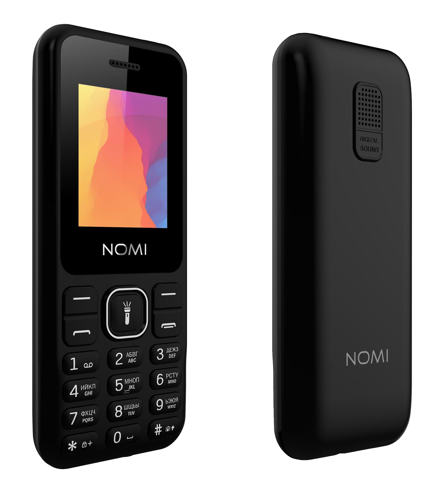 Мобильный телефон Nomi i1880 Black - Фото 1