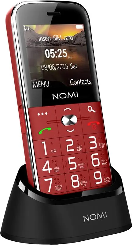Фото - Мобильный телефон Nomi i220 Red