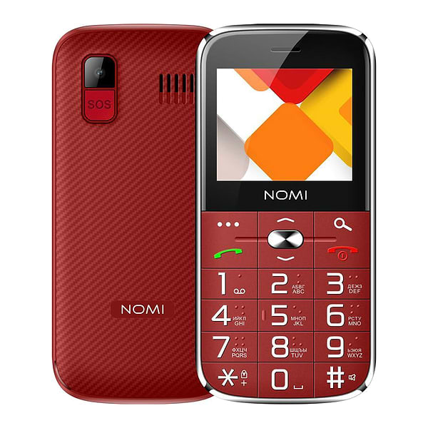 Фото - Мобильный телефон Nomi i220 Red