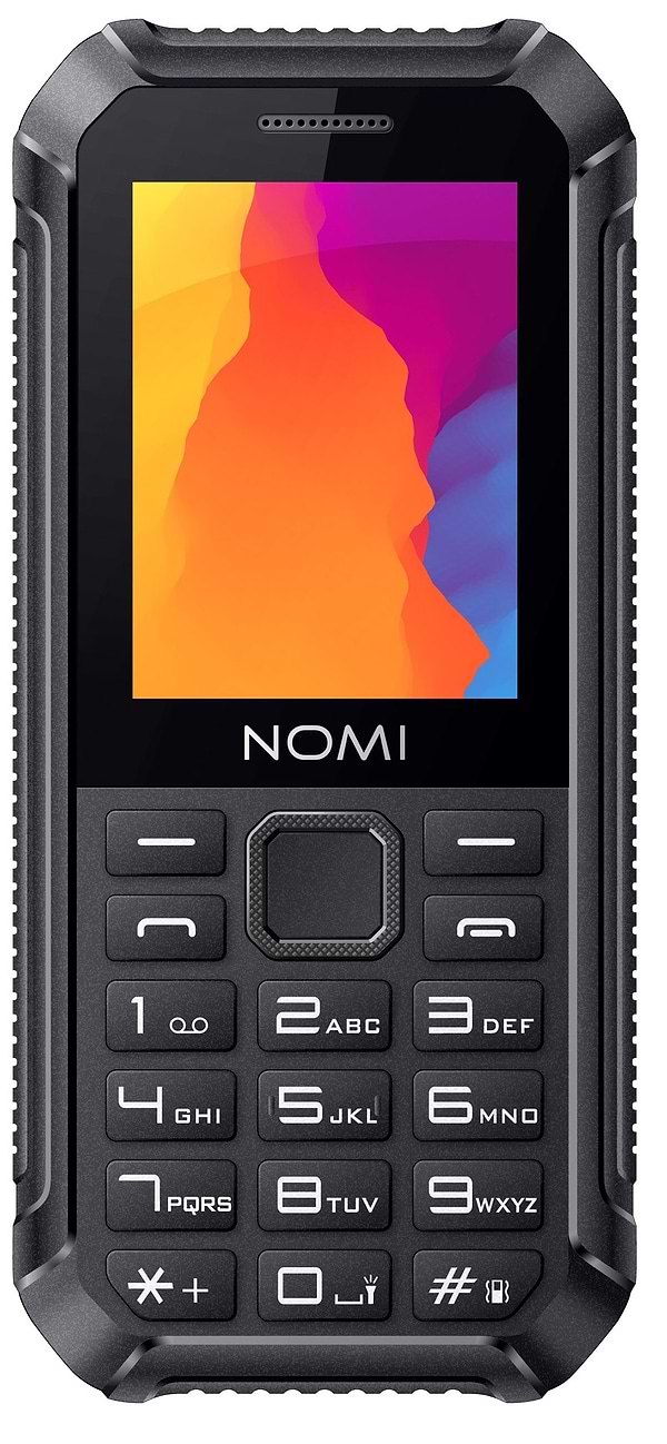 Фото - Мобильный телефон Nomi i245 X-Treme Dual Sim Black Фото - Мобильный телефон Nomi i245 X-Treme Dual Sim Black