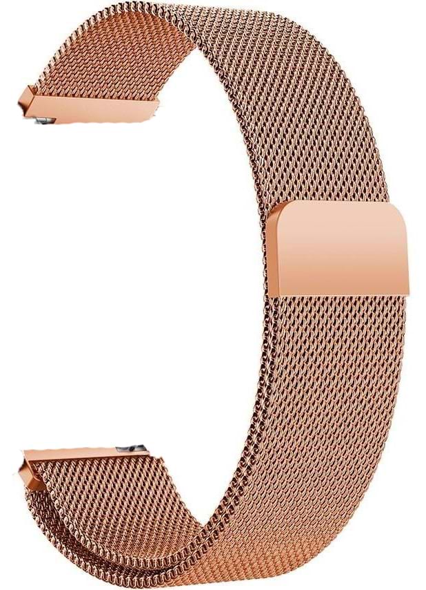 Ремінець для смарт-годинника BeCover Milanese Style Xiaomi Mi Watch 20mm/Garmin Vivoactive 3S/4S/Venu2С/CanyonCNS-SW71SS/Mobvoi TicWatchC2/With.Activite/HUAWEIHONOR S1 (707692)