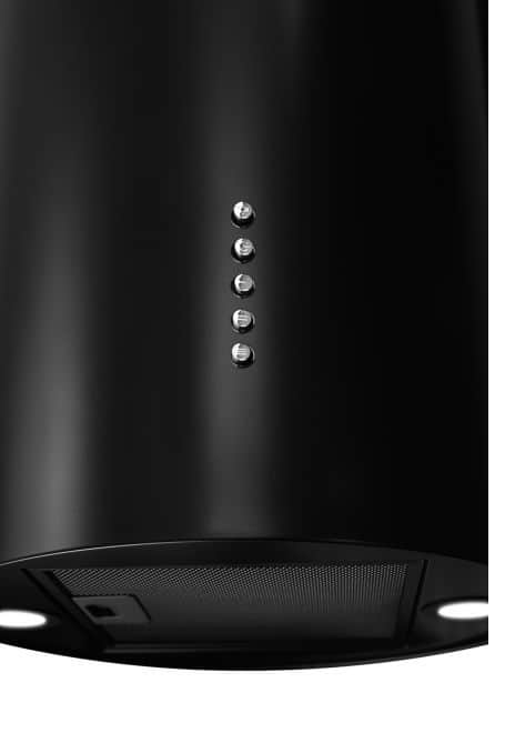 Фото - Витяжка декоративна NORTBERG Cylindro Eco Black Matt 40