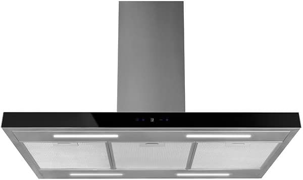 Фото - Вытяжка декоративная NORTBERG Sento Island Black 90 Фото - Вытяжка декоративная NORTBERG Sento Island Black 90