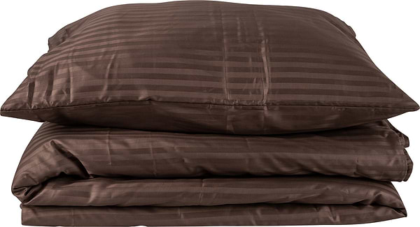 Фото - Комплект постельного белья Nostra Cacao страйп-сатин 200х220 (2930910118329)