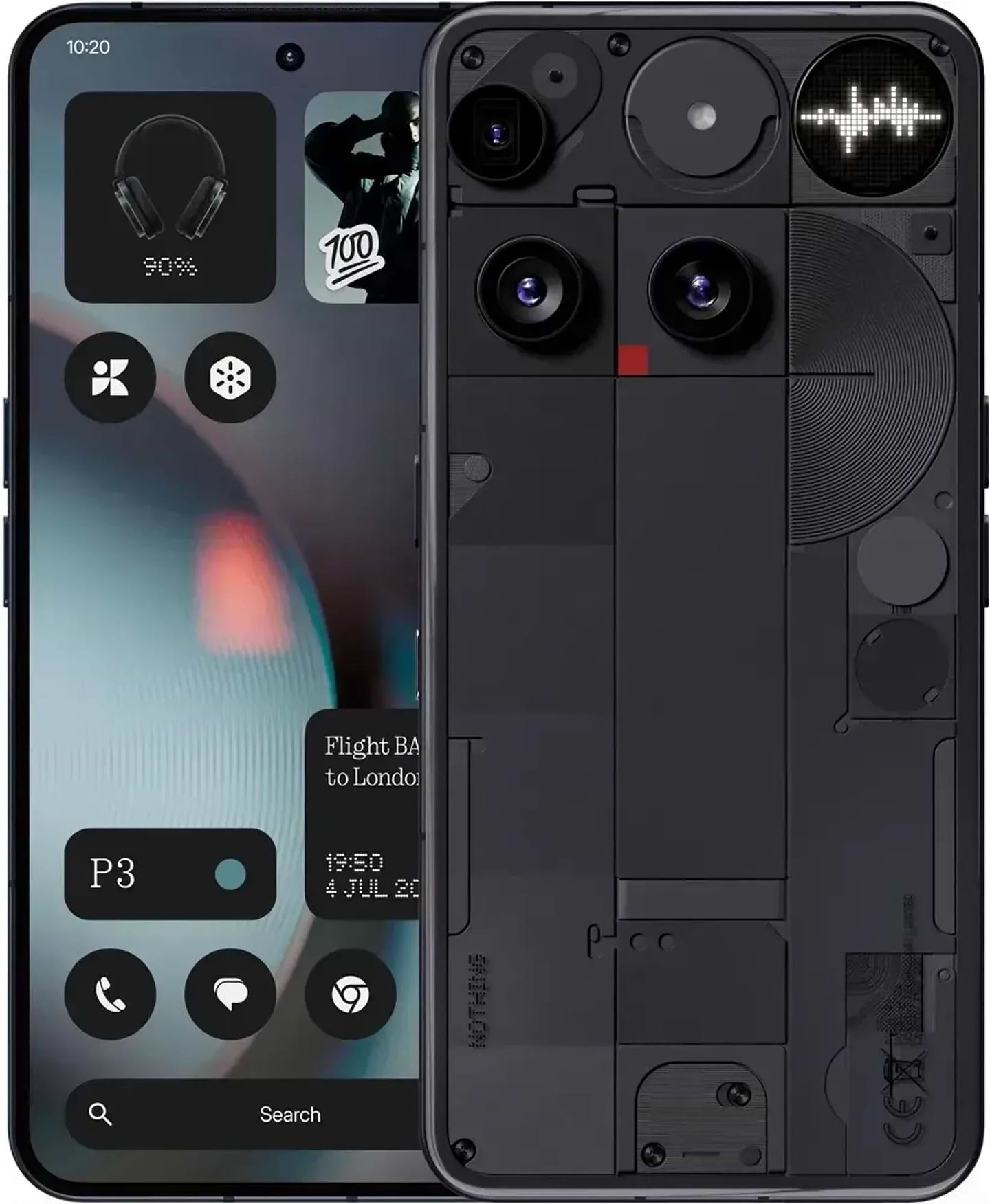 Смартфон Nothing Phone (3) 12/256GB Black