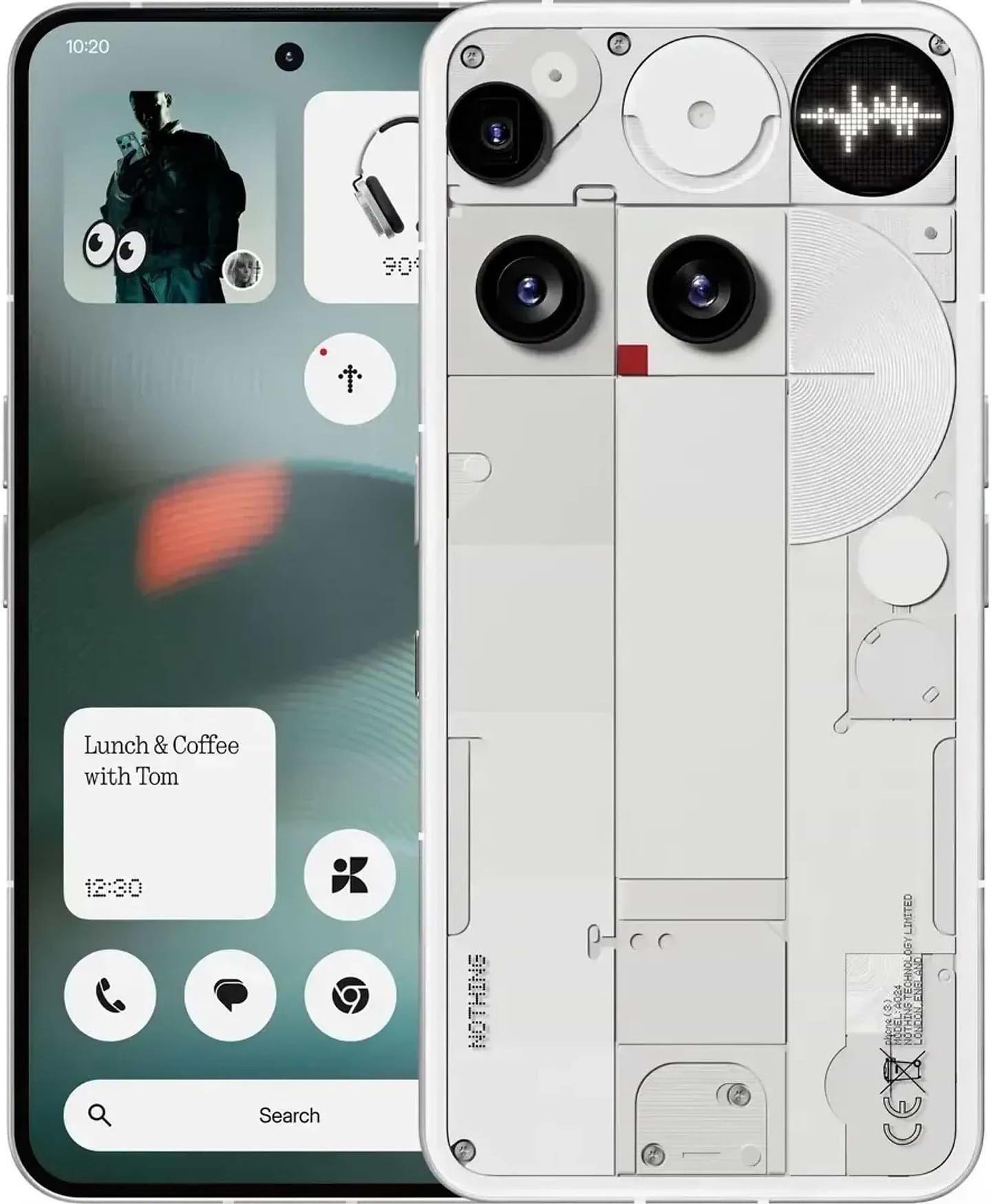 Смартфон Nothing Phone (3) 16/512GB White
