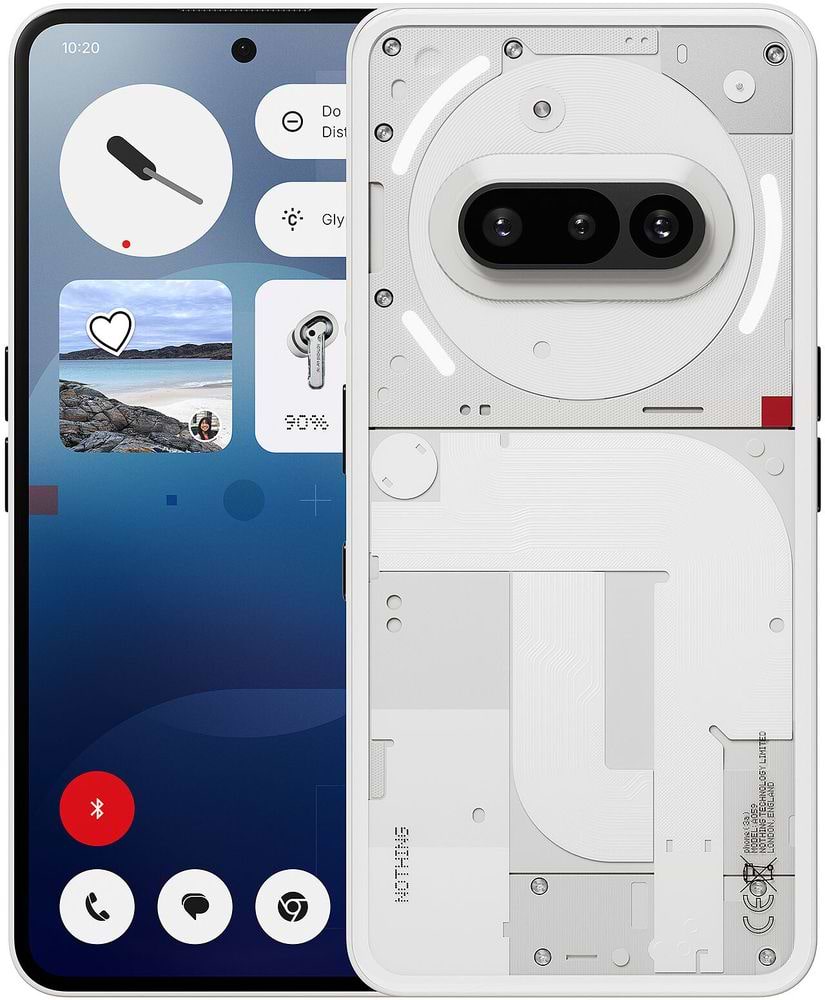 Смартфон Nothing Phone (3a) 8/128GB White