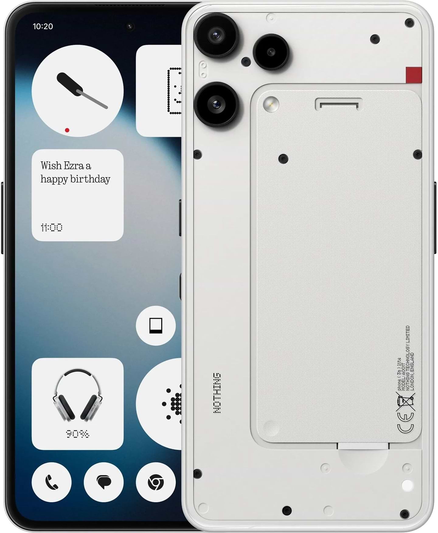 Смартфон Nothing Phone (3a) Lite 8/128GB White