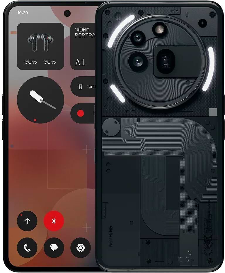 Смартфон Nothing Phone (3a) Pro 12/256GB Black
