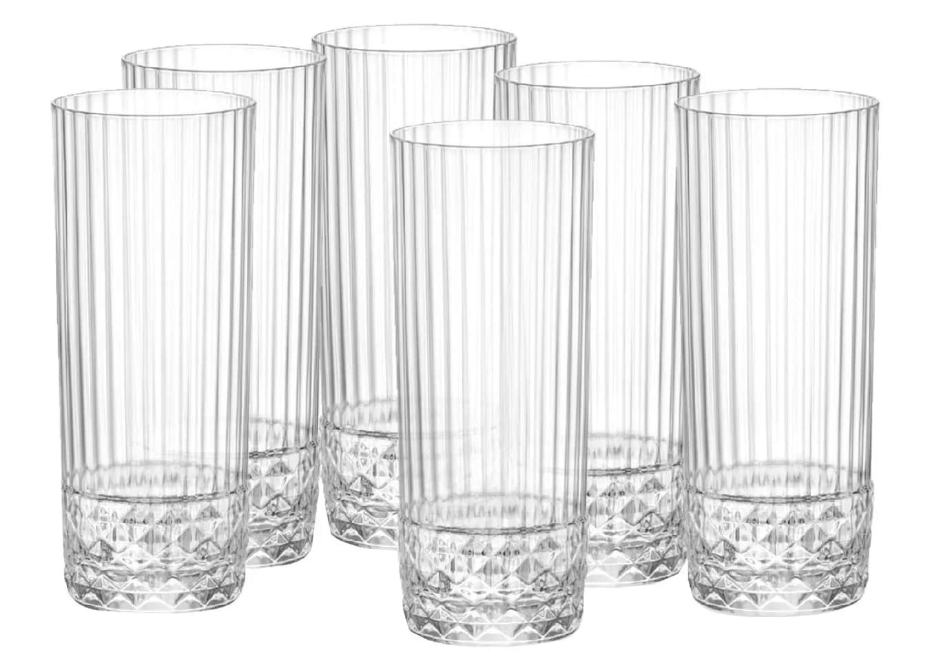 Набор стаканов Bormioli Rocco America'20s LONG DRINK 6x400 мл (122143BAU021990) - Фото 1