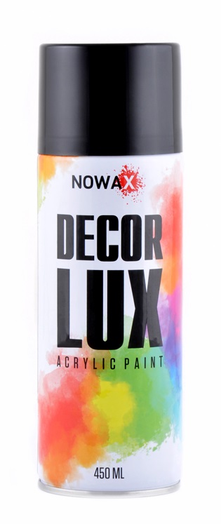 Краска для авто NOWAX Spray 450 мл черный (NX65010)