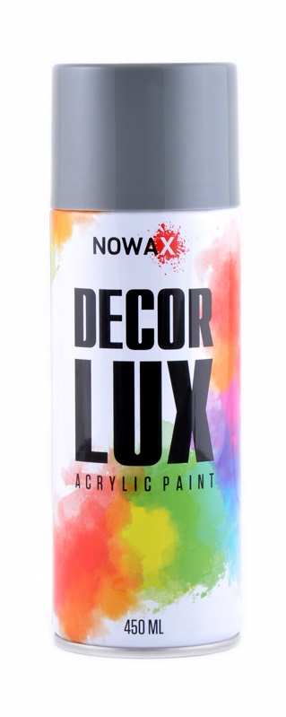 Краска для авто NOWAX Spray 450 мл серый (NX65018)