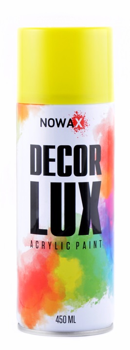 Краска для авто NOWAX Spray 450 мл желтый (NX65020)