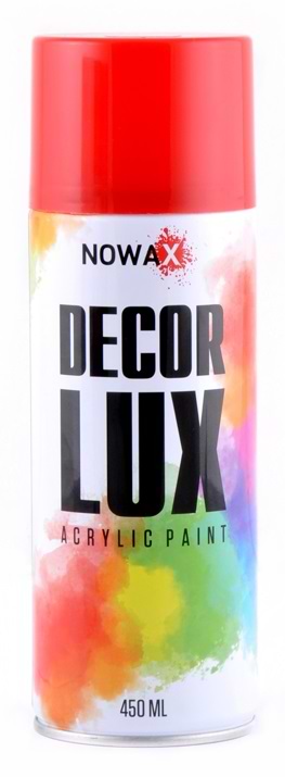 Фарба для авто NOWAX Spray 450 мл рубіново-червоний (NX65024)