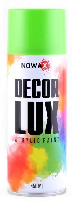 Фарба для авто NOWAX Spray 450 мл світло-зелений (NX65027)