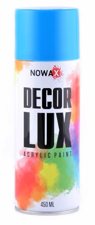 Фарба для авто NOWAX Spray 450 мл світло-блакитний (NX65031)