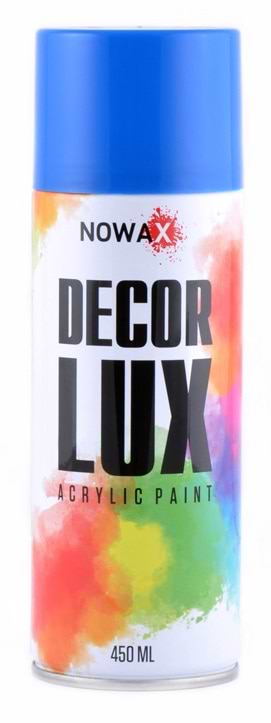 Фарба для авто NOWAX Spray 450 мл синій (NX65033)