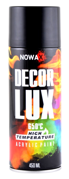 Фарба для авто NOWAX Spray 450 мл чорний (NX65037)