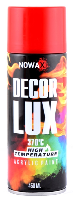 Фарба для авто NOWAX Spray 450 мл червоний (NX65040)