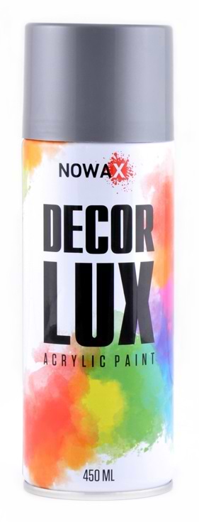 Фарба для авто NOWAX Spray 450 мл срібний металік (NX65044)