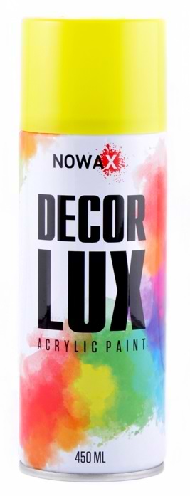 Фарба для авто NOWAX Spray 450 мл жовтий (NX65045)