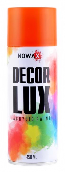 Фарба для авто NOWAX Spray 450 мл помаранчевий (NX65047)