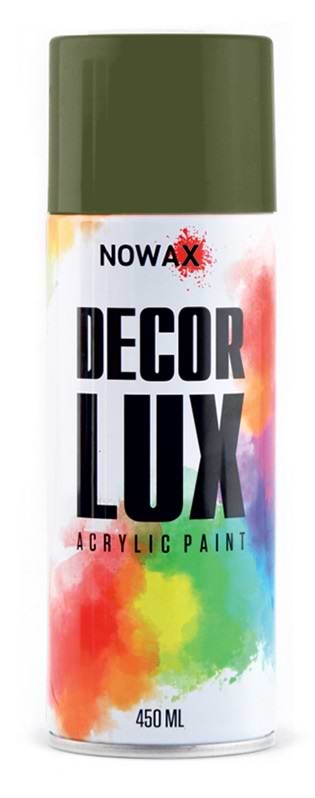 Фарба для авто NOWAX spray 450 мл мілітарі (NX65051)