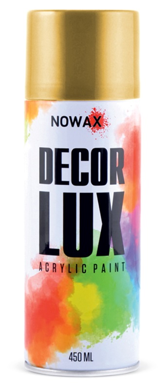 Краска для авто NOWAX spray 450 мл золотой металлик (NX65058)