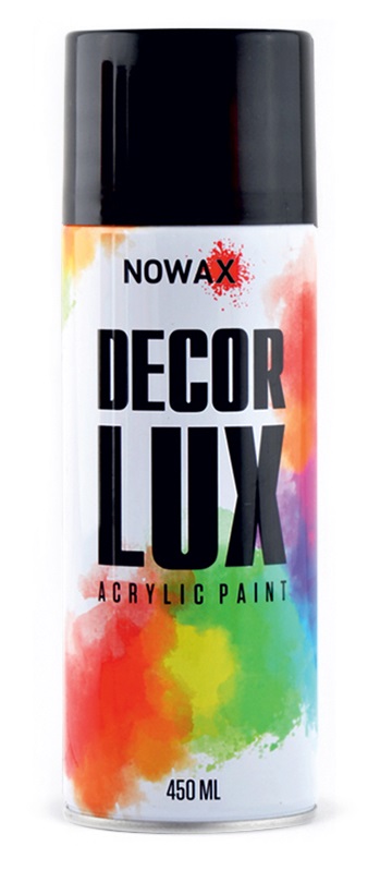 Краска для авто NOWAX spray 450 мл черный металлик (NX65059)