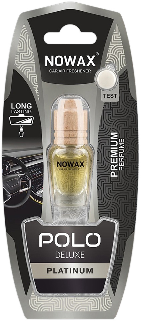 Ароматизатор для авто NOWAX Polo Deluxe 7 ml - Platinum (NX07820)