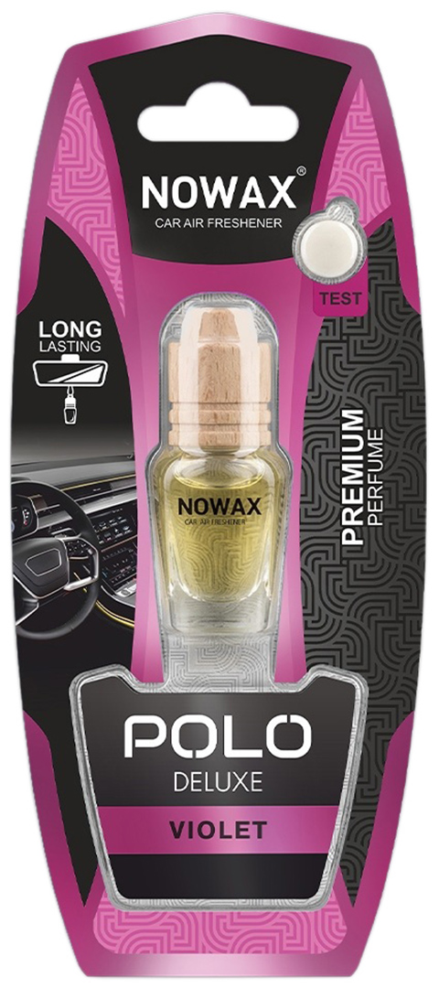 Ароматизатор для авто NOWAX Polo Deluxe 7 ml - Violet (NX07822)