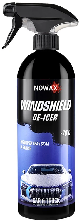 Засіб для скла для авто NOWAX Windshield De-Icer 0,75 л (NX75015)