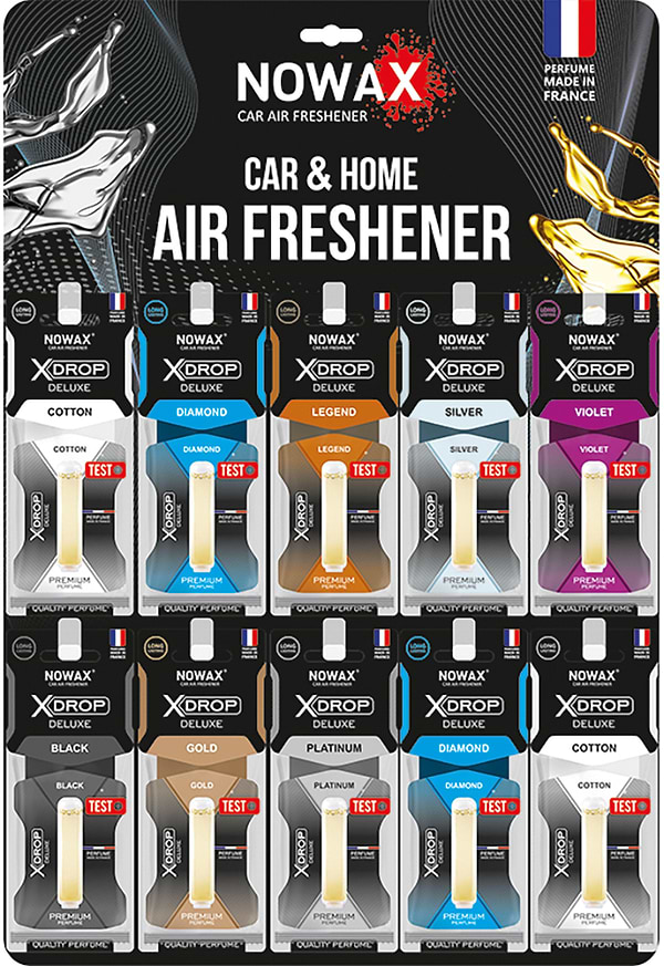 Фото - Ароматизатор для авто NOWAX MIX №1 X Drop Deluxe  (NX00071)