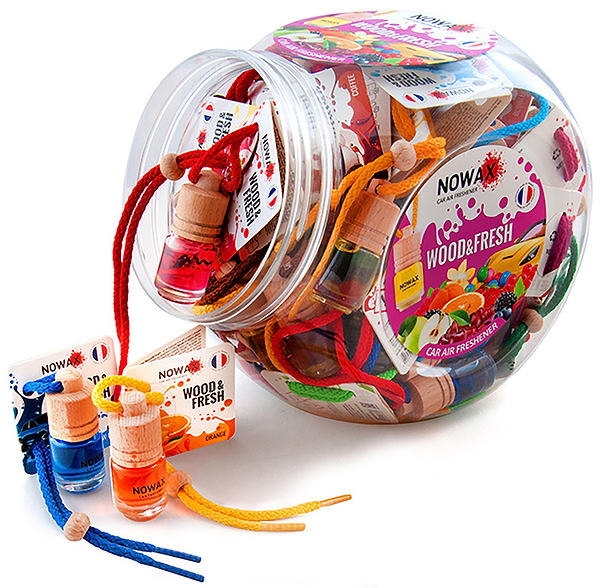 Фото - Ароматизатор для авто NOWAX MIX Wood&Fresh в колбі  (NX00105)