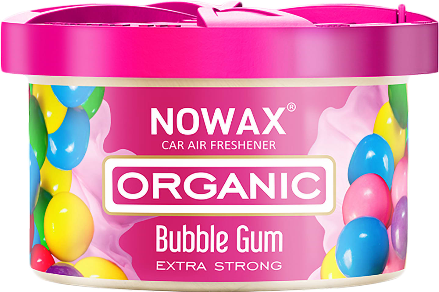 Ароматизатор для авто NOWAX Organic Bubble Gum (NX00108) - Фото 1
