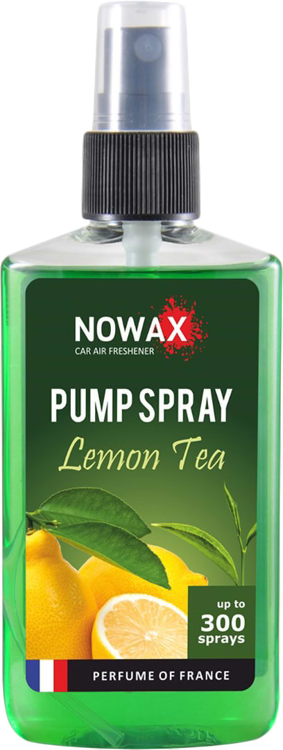 Фото - Ароматизатор для авто NOWAX PUMP SPRAY Lemon tea 75 мл (NX07518)