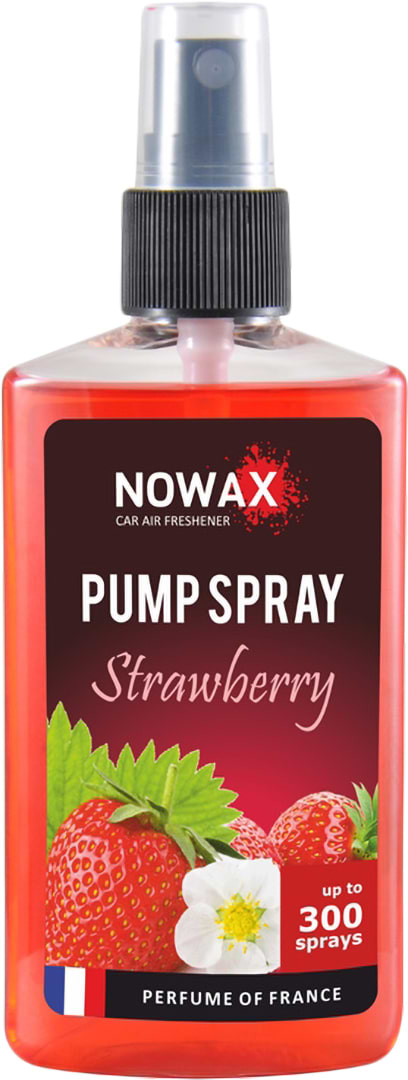 Фото - Ароматизатор для авто NOWAX PUMP SPRAY Strawberry 75 мл (NX07515)
