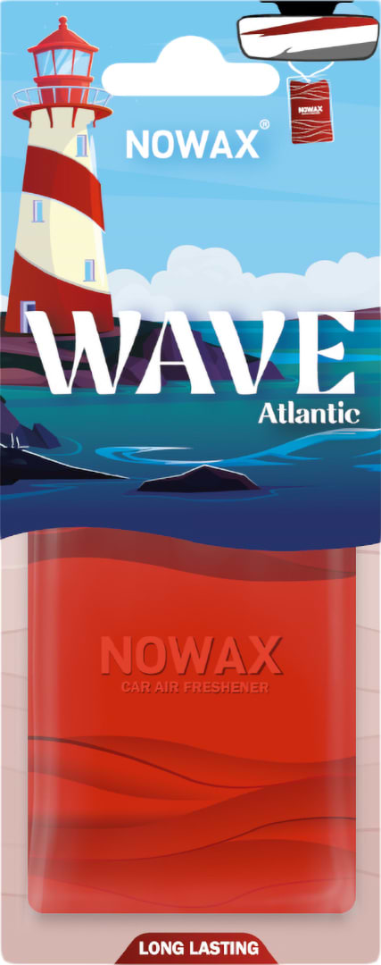 Ароматизатор для авто NOWAX серія Wave - Atlantic (NX07775)