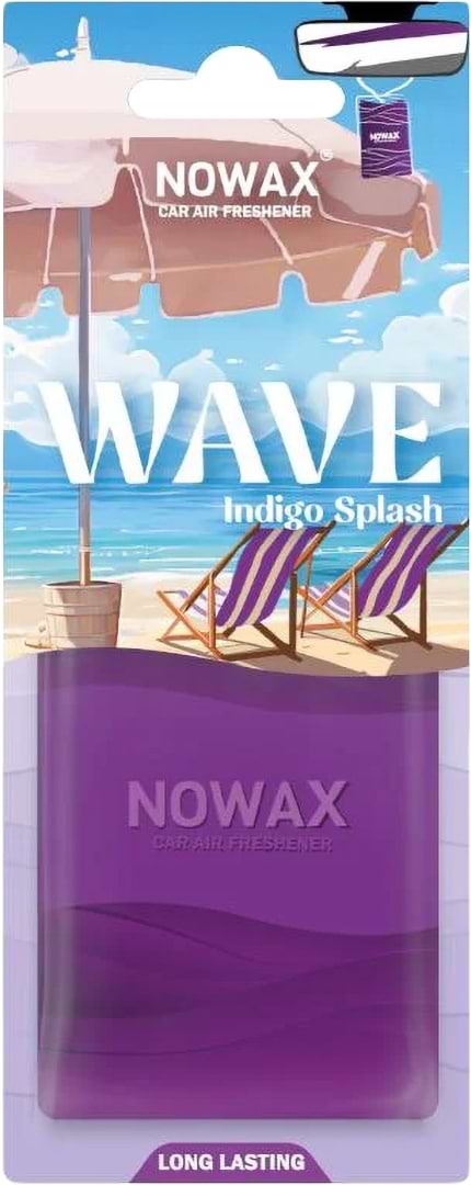 Ароматизатор для авто NOWAX Wave Indigo Splash (NX07778)
