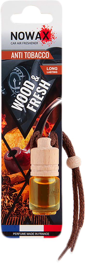 Ароматизатор для авто NOWAX Wood&Fresh Anti Tobacco 5 мл (NX07701)