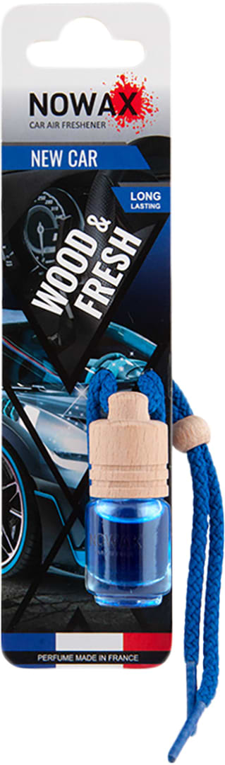 Фото - Ароматизатор для авто NOWAX Wood&Fresh New Car 5 мл (NX07707)