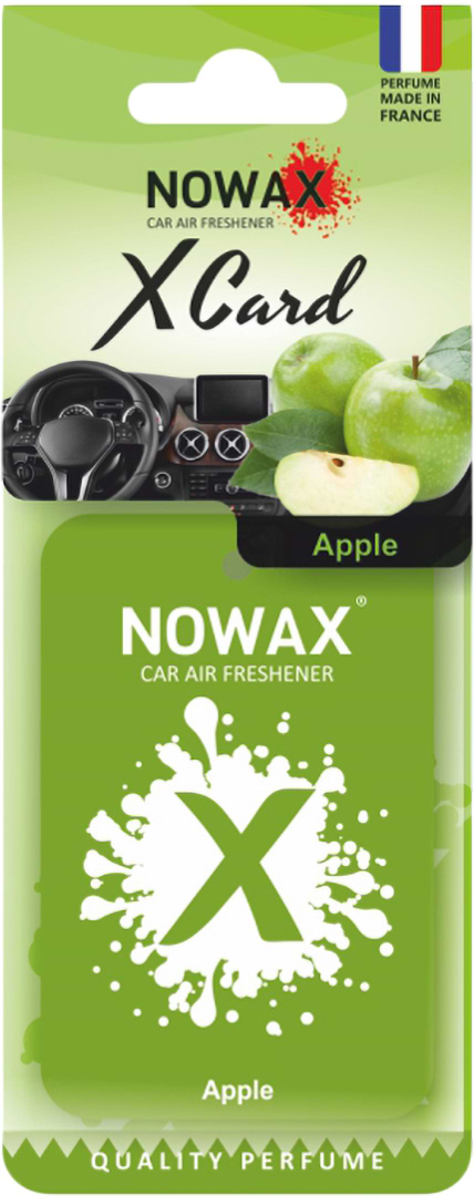 Фото - Ароматизатор для авто NOWAX X CARD Apple (NX07537)