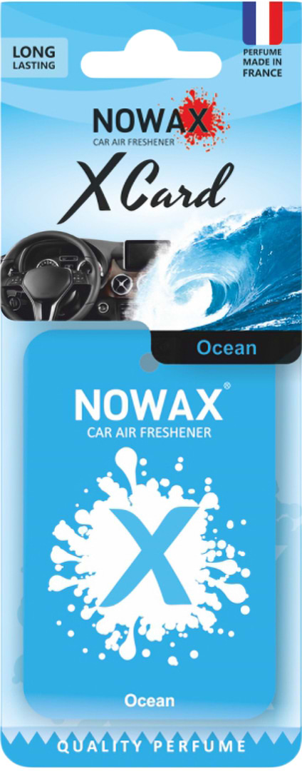 Ароматизатор для авто NOWAX X CARD Ocean (NX07542) - Фото 1