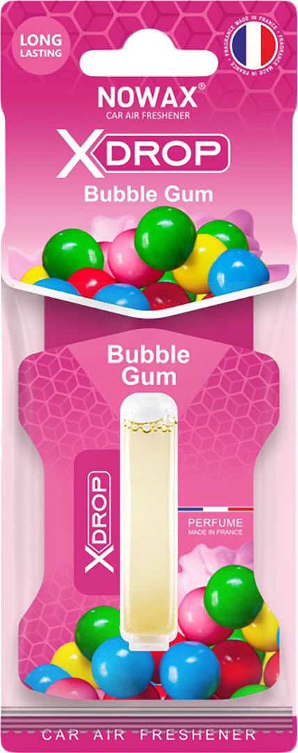 Фото - Ароматизатор для авто NOWAX з капсулою X Drop Bubble Gum (NX00052)